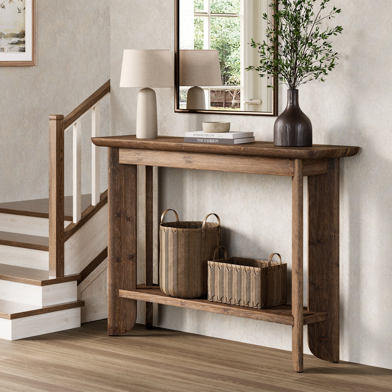 104.9cm Solid Wood Console Table