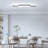 Muscato 1 - Light 43.3" LED Flush Mount-1322168977