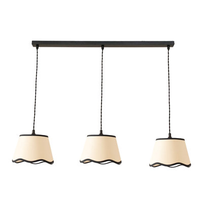 3 - Light Matte Black Pendant