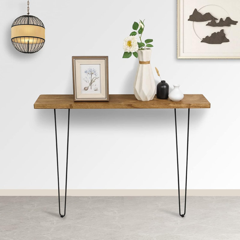 Console, Brun, H 30 po x l 40 po x P 8 po
