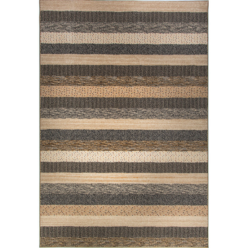Shonnard Striped Indoor Rug, Rectangle 2' x 3'11"
