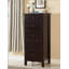 Commode compacte 5 tiroirs Transition Espresso