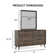 Cantulo 2-Piece Dresser And Mirror Set