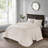 Reversible Bedspread Set Cream