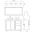 Éclairage de salle de bain à intensité variable 3 lumières Kaarlo -1165817597-1156357718