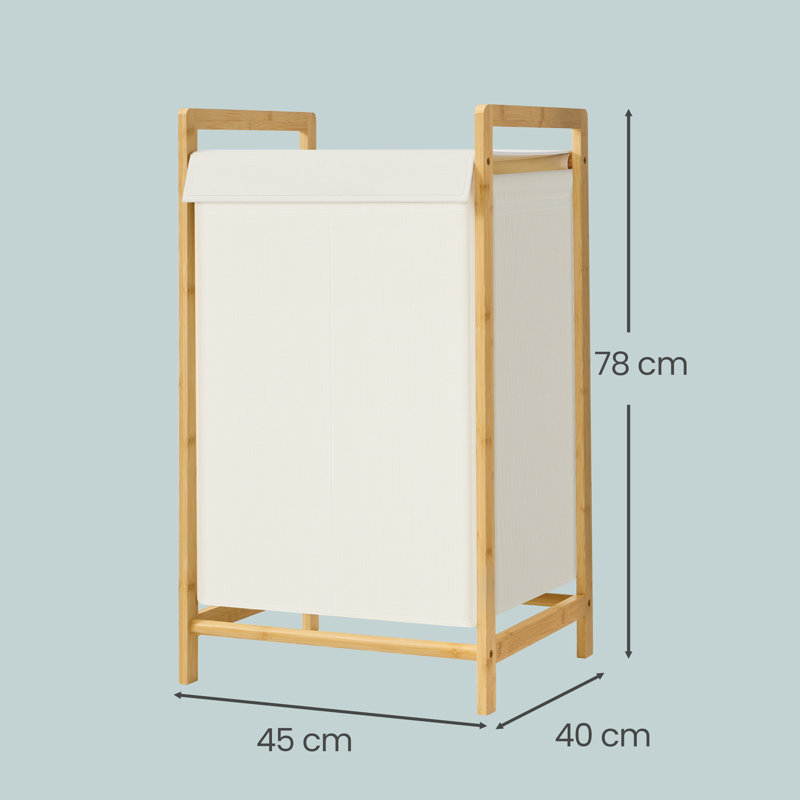 Bamboo Laundry Basket with Handles