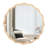 Exquisite Solid Wood Wavy Mirror For Stylish Home Decoration-1616619644-1616619634