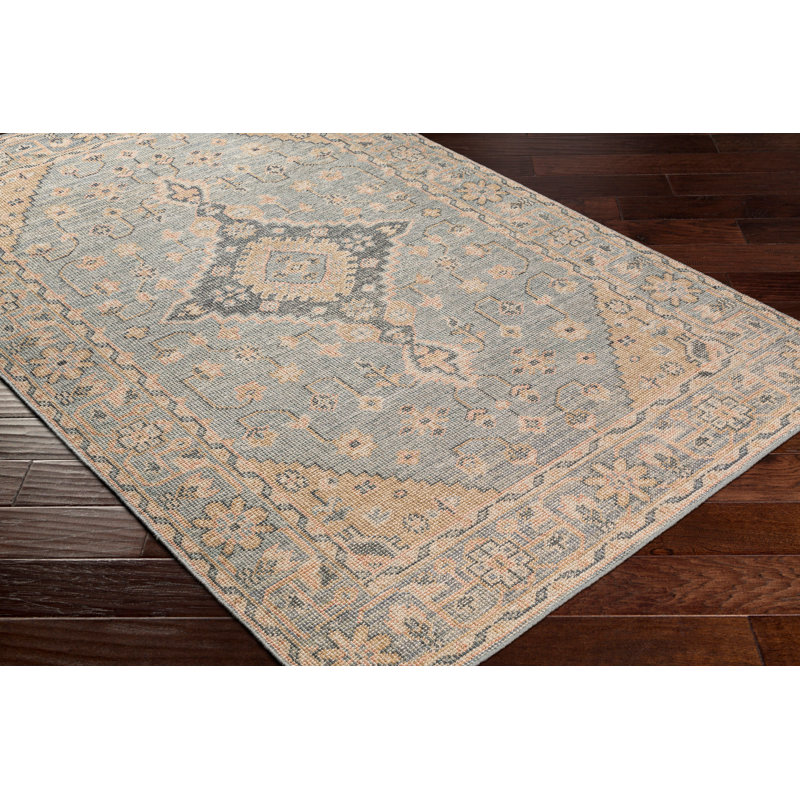 Zahra Wool Oriental Area Rug, Rectangle 3'6" x 5'6"