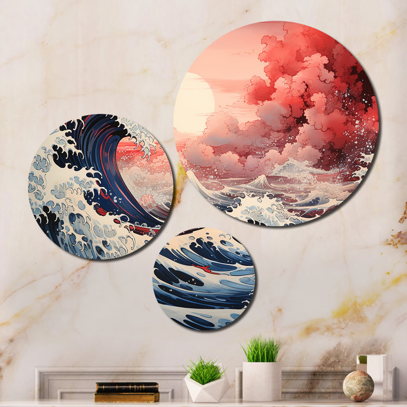 Ensemble de 3 décorations murales