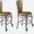 23'' H Faux Leather Upholstered Side Chair