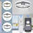 Desnoyer 19.7 inch Smart APP Low Profile Ceiling Fan Remote Control 6-Speed Flush Mount LED Lighting-418762160