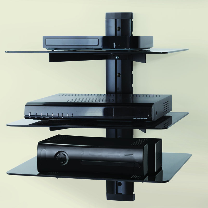 Wilhelmina 3 Piece Tiered Glass Tiered Shelf