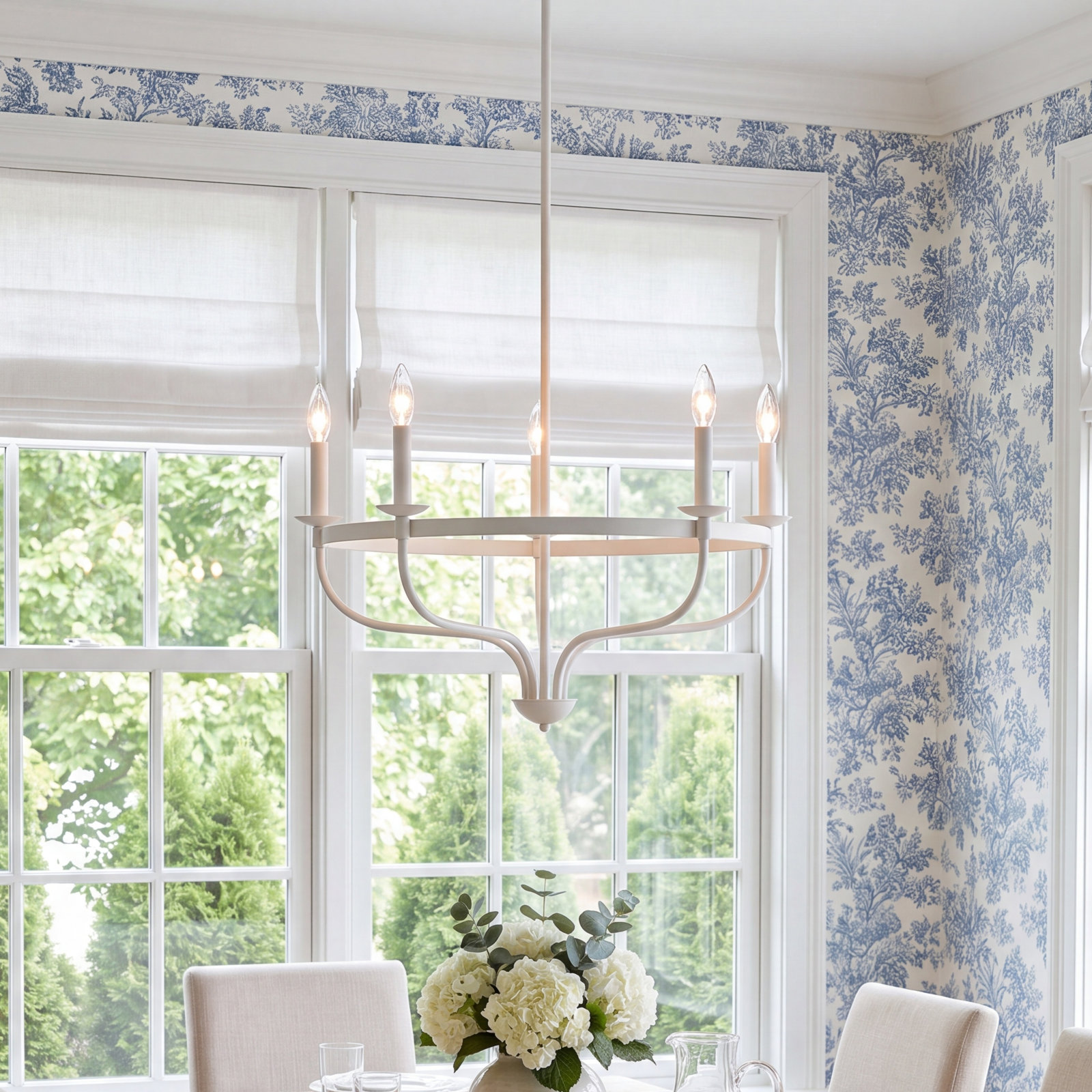 Ederra 5 - Light Dimmable Chandelier