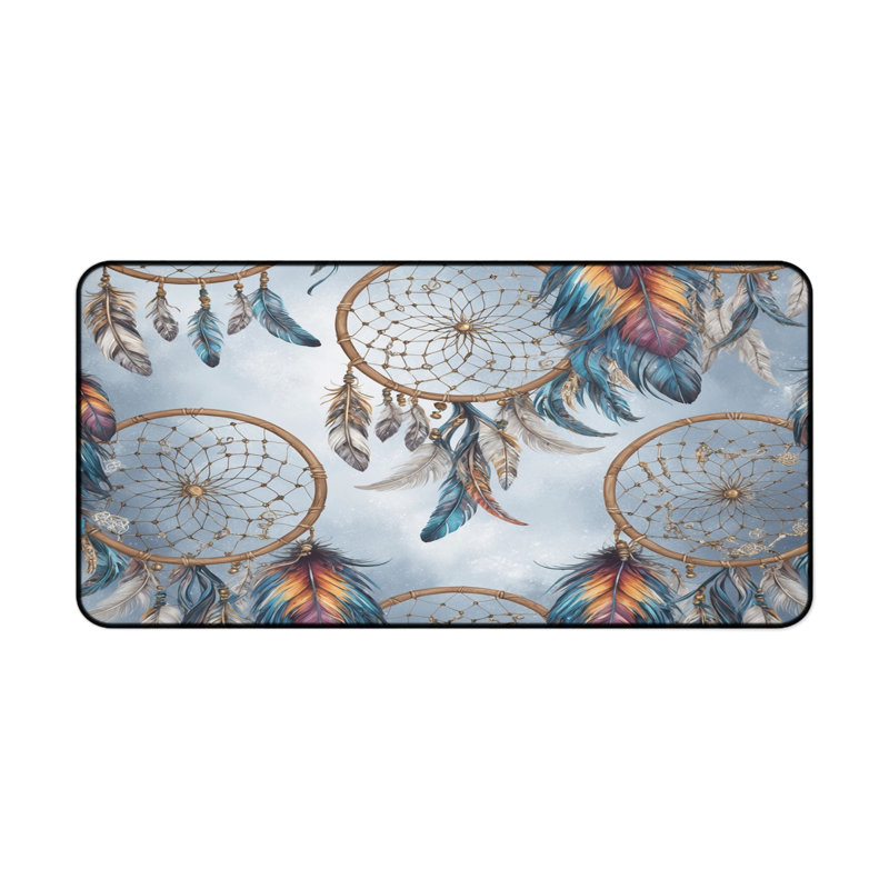 Polyester Desk Pad, 14.4x12.1