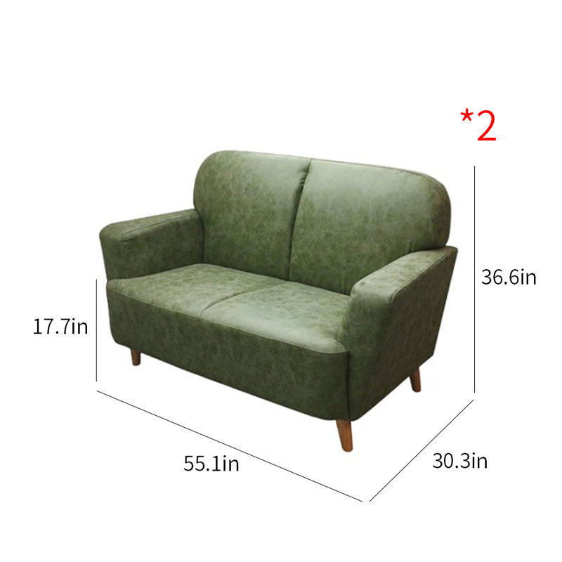 Banc rembourré en similicuir Western