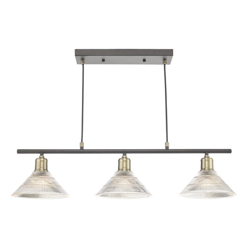 Chantle 3 - Light Antique Brass Pendant
