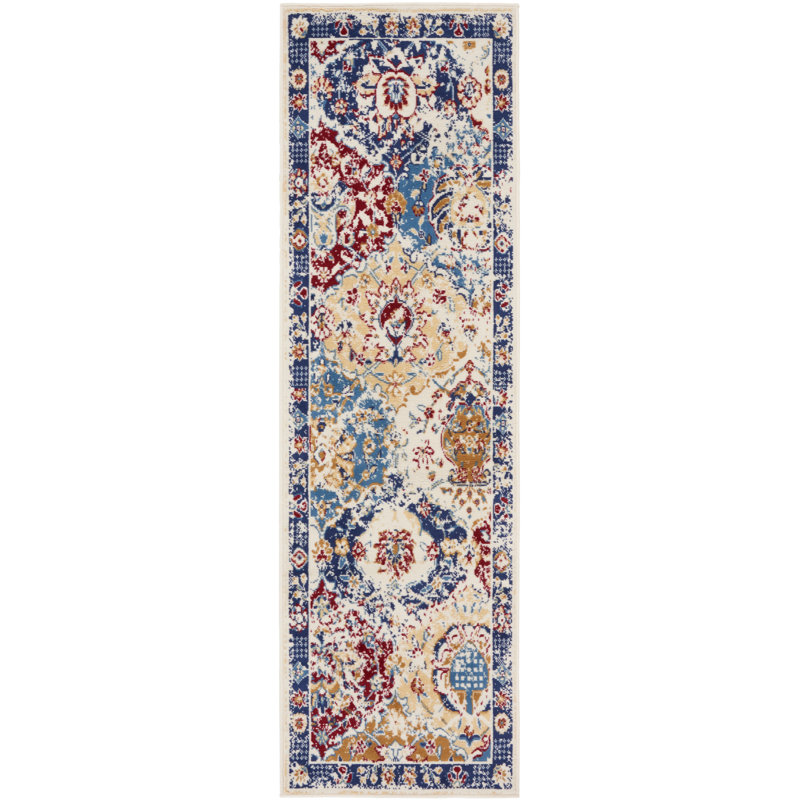 Martese Oriental Indoor Rug, Runner 2'3" x 7'6"