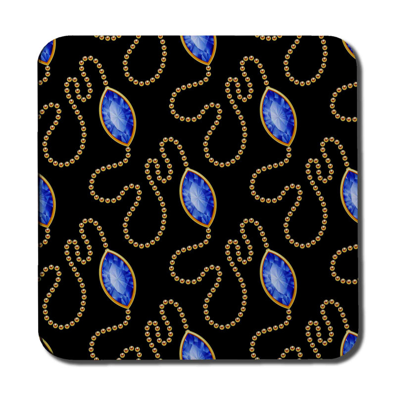 Square 6 Piece Coaster Set