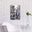 «Lark Manor ™», sourire, nature morte par Holly McGee, art mural en métal