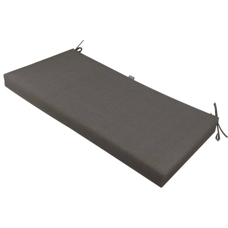 Outdoor Bench Cushion 44 x 18 Inch Waterproof Patio Furniture Cushions, Gray