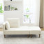 Chaise longue moderne avec repose-pieds, idéale pour les salons, les chambres et les appartements.-1100285835