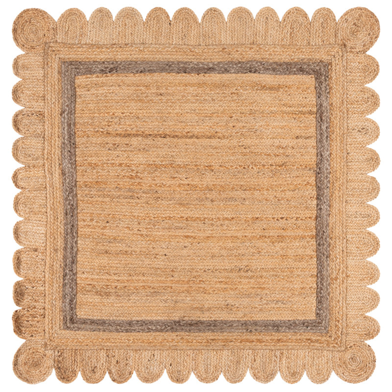 Tapis en jute / sisal Inkai, Carré 6 pi