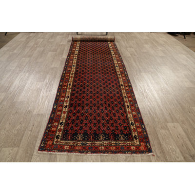 One-of-a-Kind 3'3" X 12'11" Runner Wool Area Rug in