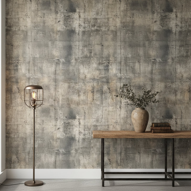 Stone Wall Wallpaper Textured Weathered Wall Mural