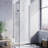FPivot 28 W x 72 H in. Pivot Shower Door, Frameless Hinged Shower Door with 1/4'' Tempered Glass-107231843