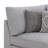 Upholstered Corner Grey