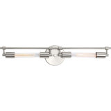 Éclairage pour salle de bain à intensité variable 2 lumières Hiltner