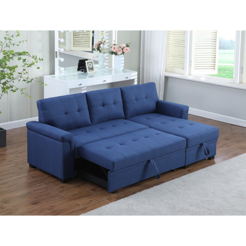 Canapé modulaire réversible en lin Bergamot