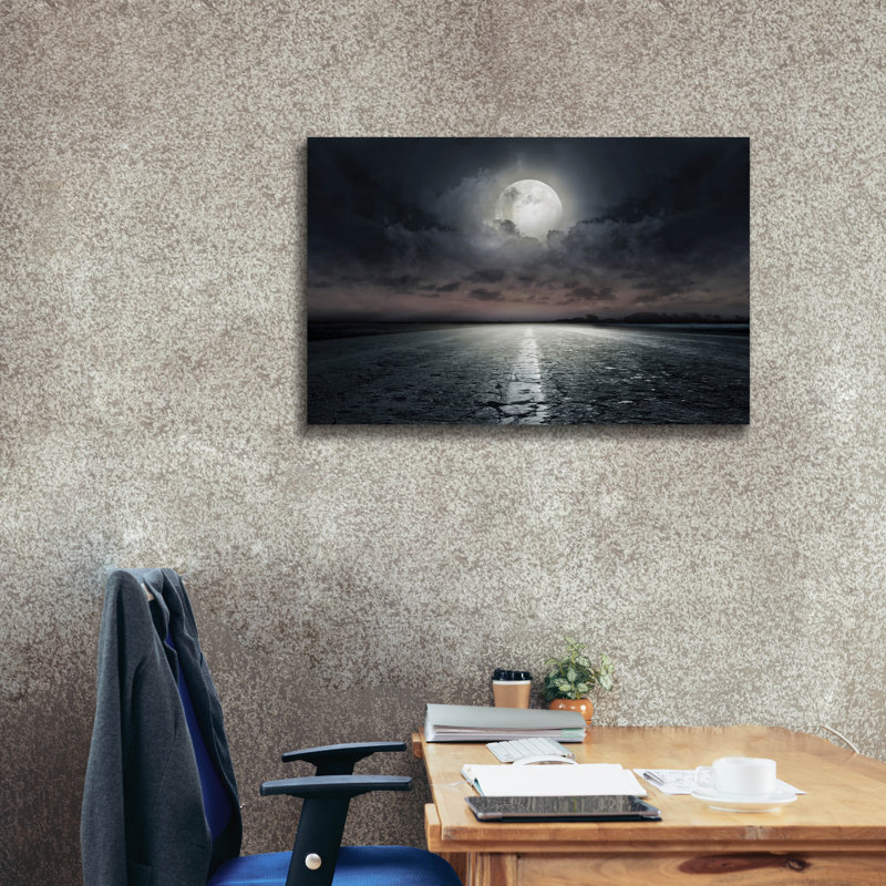 «Moon» par PhotoINC Studio, H 26 po x l 40 po x P 1,5 po