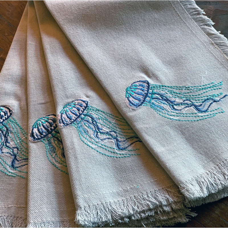 Ensemble de quatre serviettes de table