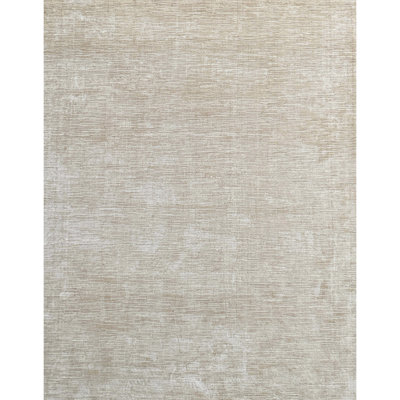 Wool Area Rug in Beige