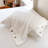 Linen Duvet Cover with Coconut Button Closure-110427309-110427312