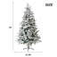 Arbre de Noël articulé enneigé 8 pi-1459107434