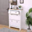 Shoe Storage Cabinet with Flip Drawers & Top Drawer  Space-Saving Organizer for Entryway & Bedroom