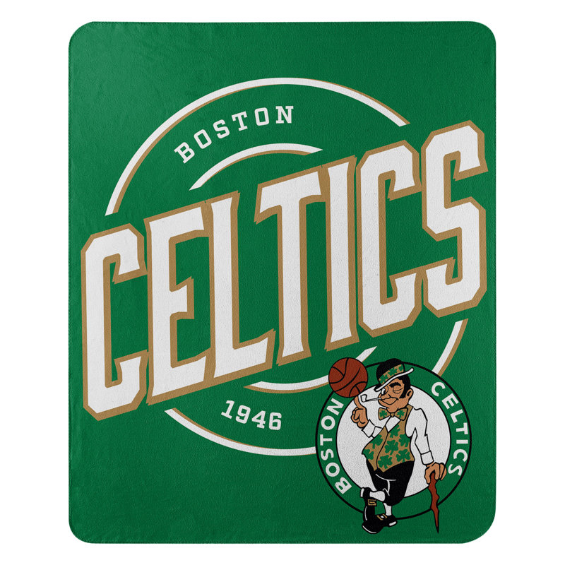 NBA Boston Celtics Fleece Throw Blanket, Basketball Fan Decor, 50x60 Inches