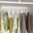 Baukus 94.8" W 6-Drawer Wardrobe with Glass Doors