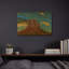 «Mitten With Sunburst» par Chris Vest, art mural en métal doré, 16 po x 12 po-713163439