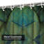 Rideau de douche Peacock Green-842407190