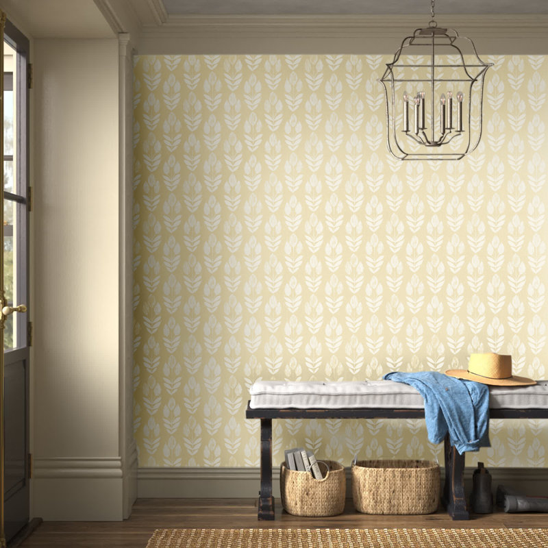 Reginald Floral Roll, Wheat