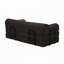 Canapé-lit convertible 4-en-1 avec tissu bouclé-133064712