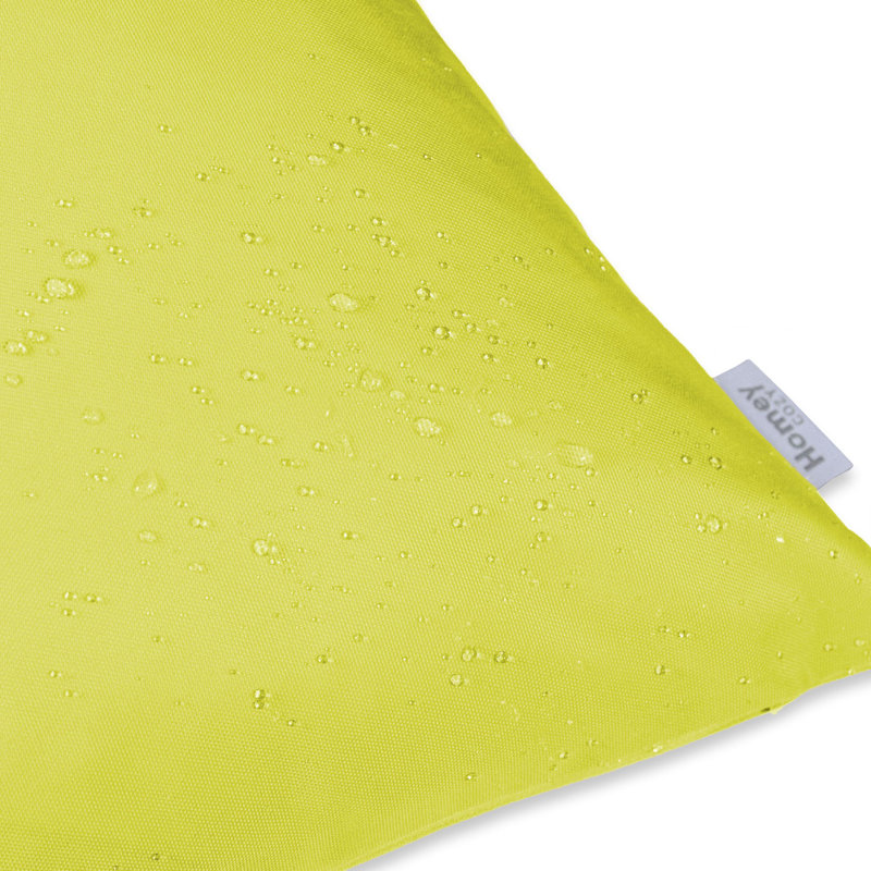 Rosemary Outdoor Throw Pillow, Lime, 20" x 20"