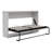 Horizontal Murphy Bed Cabinet Twin Size