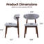 Chaise rembourrée en bois massif-1140399292