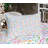 Ambesonne Alphabet Fitted Sheet & Pillow Sham , Multicolor-106799843