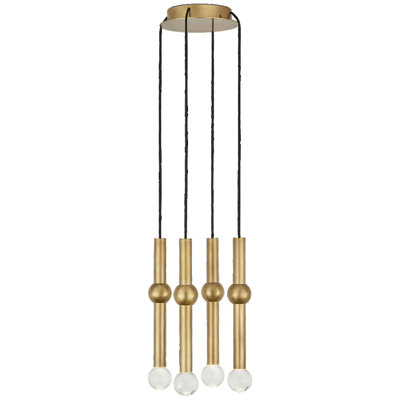 Guyed 4 - Light LED Pendant