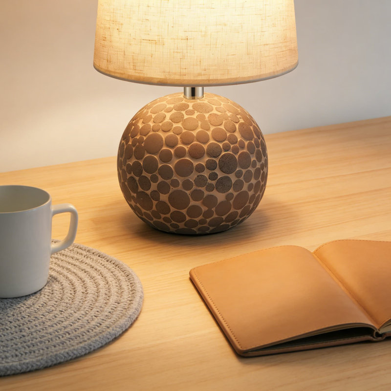 Cordless Table Lamp With Remote & Timer - Rechargeable Battery-Operated Lamp With RGB Dimmable Light, Adjustable Linen Shade For Living Room, Bedroom, Kitchen, Patio